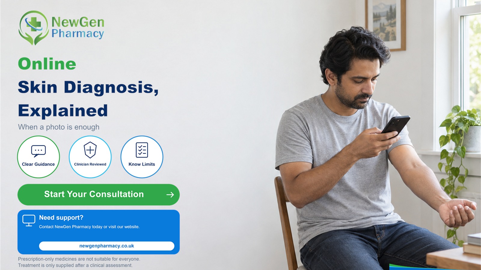 NewGen Pharmacy guide to online skin diagnosis: Online Skin Diagnosis, Explained